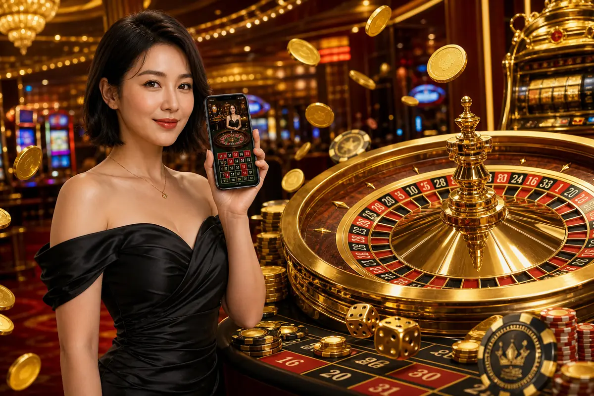 nak99 Casino suasana meja live dealer